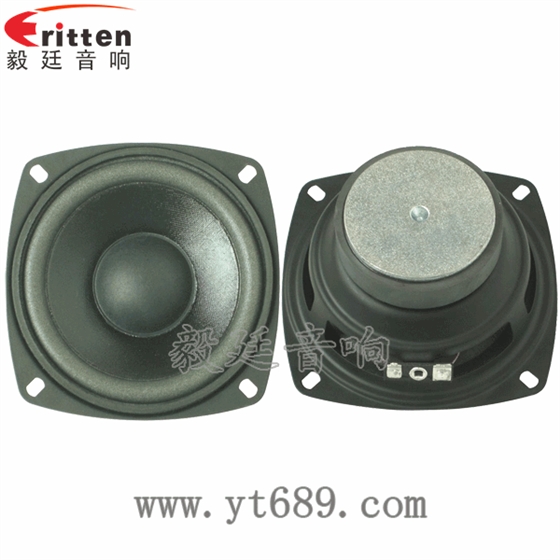 4''12w多媒體中音喇叭反面圖
