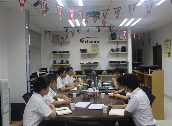 毅廷喇叭廠(chǎng)與松下的會(huì)議