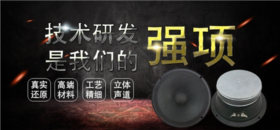 6.5寸紙盆/泡邊38.5mm芯稀土高強(qiáng)磁100W中低音汽車(chē)音響喇叭