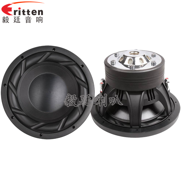 12寸300W汽車(chē)音響喇叭正反面 8''中低音舞臺(tái)音箱喇叭廠家正反面