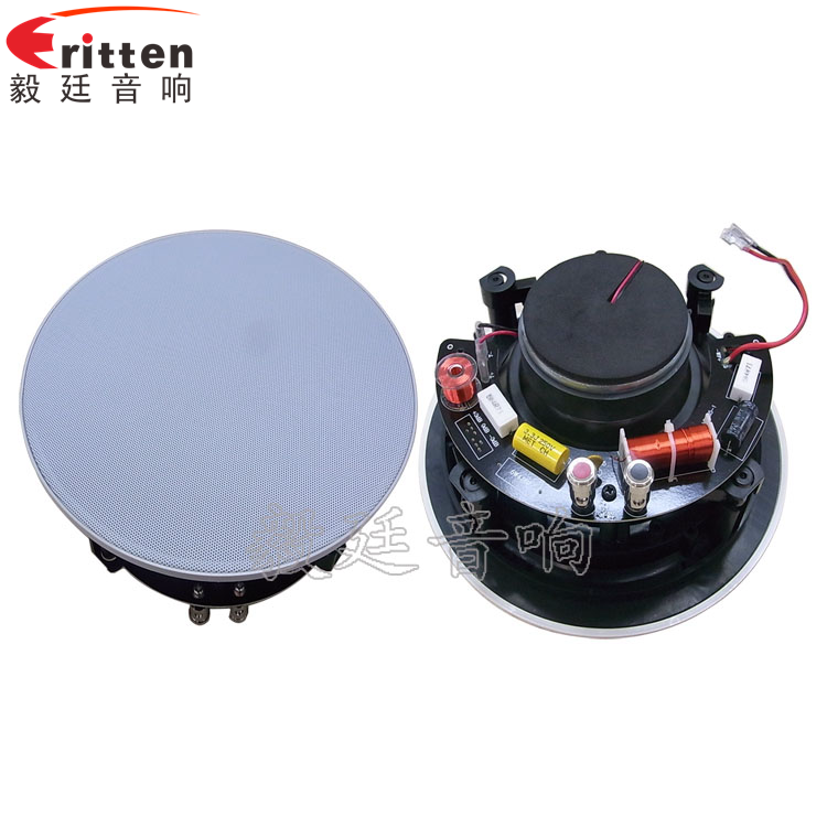 6.5寸天花喇叭廠家正反面 6.5寸天花吸頂喇叭正反面