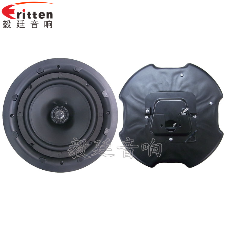 高音可旋轉(zhuǎn)8寸天花板喇叭正反面 8''250w 重低音喇叭正反面