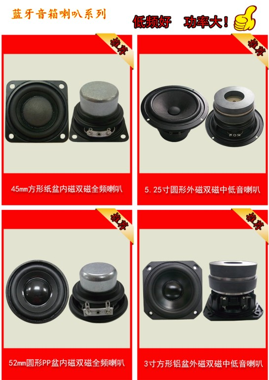 藍(lán)牙音響喇叭產(chǎn)品分類