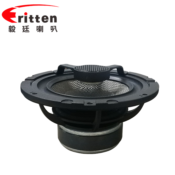 6.5寸碳纖盆/橡膠邊100w高端汽車(chē)同軸喇叭 6.5寸碳纖盆/橡膠邊100w高端汽車(chē)同軸喇叭